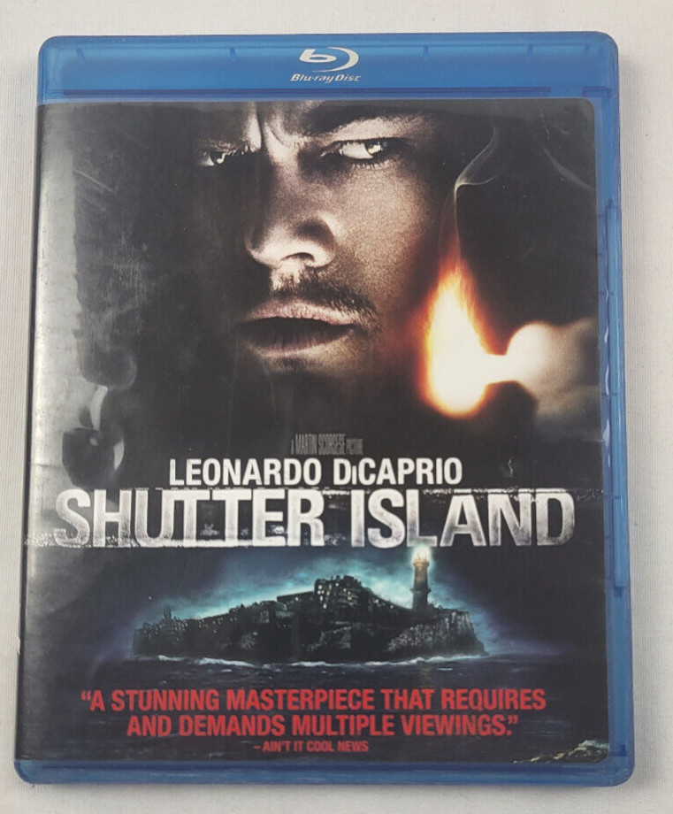 Shutter Island 2010 Bluray Leonardo DiCaprio Mark Ruffalo Mystery