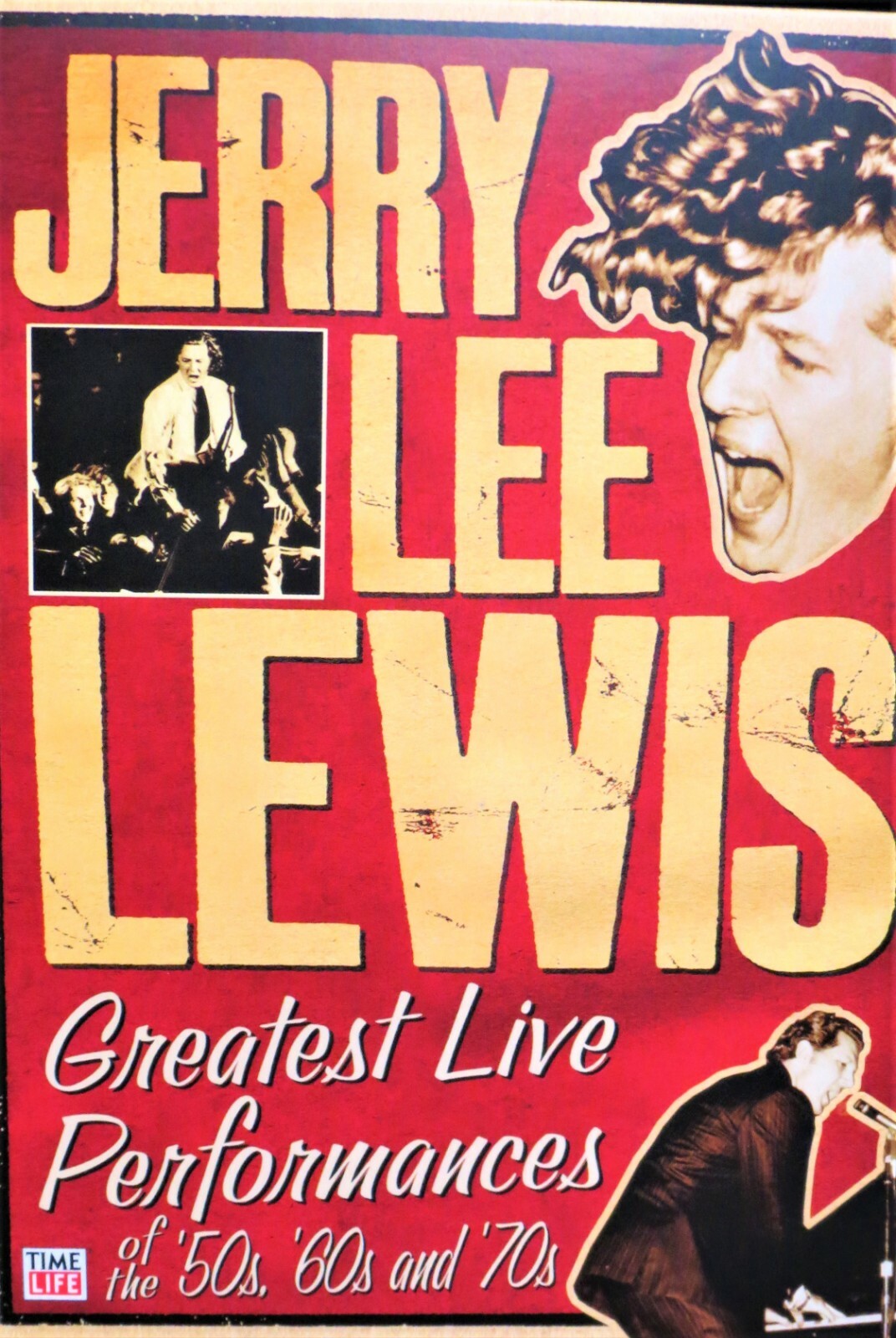 Jerry Lee Lewis Greatest Live Performances NEW DVD ,50’s 60’s and 70’s Time Life
