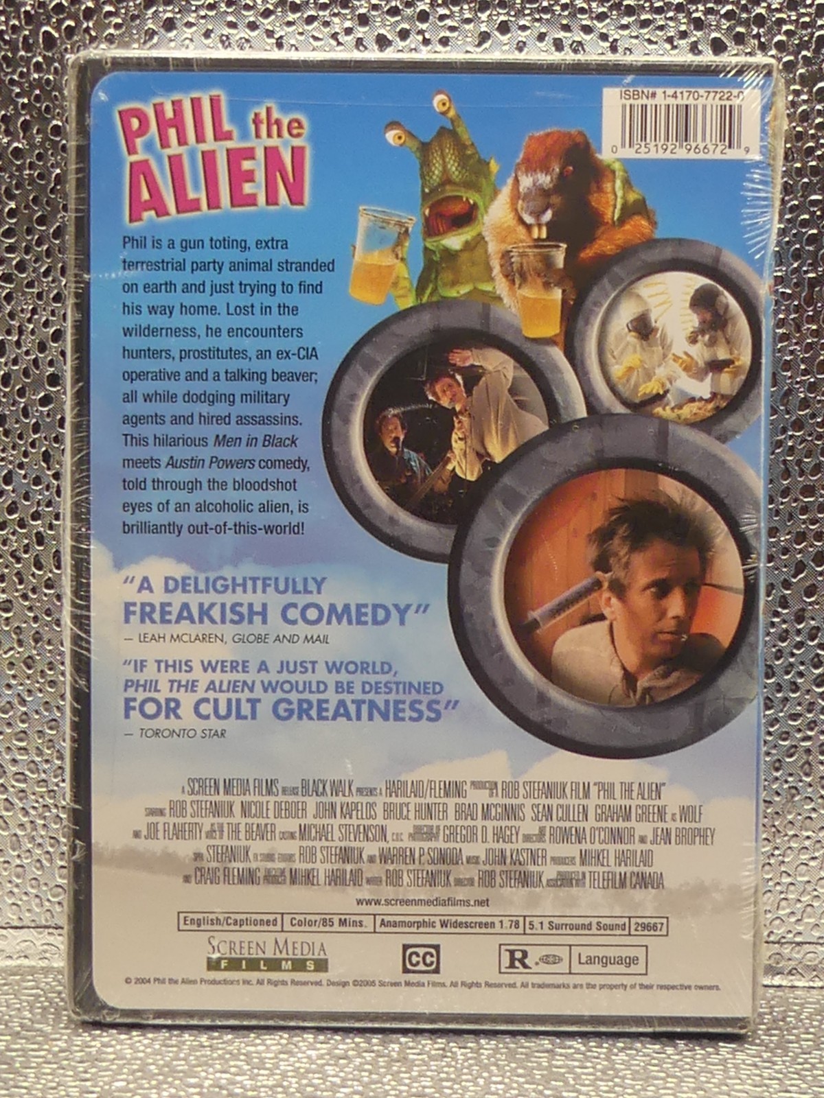 Phil The Alien R WS Comedy Sci-Fi Alien Screen Media 2005 DVD New Factory Sealed