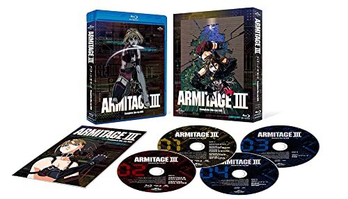 ARMITAGE III Complete Blu-ray BOX 2BD+2CD English Audio Anime Armitage the Third