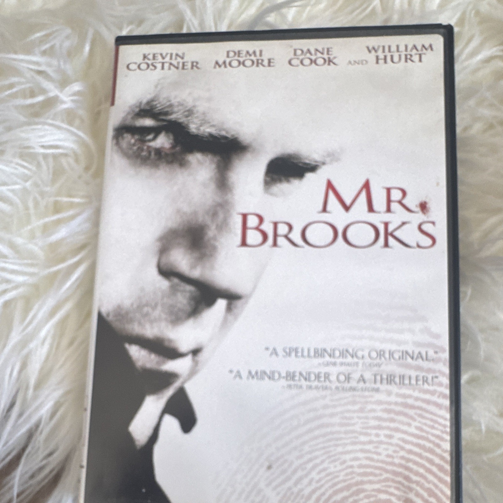 MGM Mr. Brooks (2007) R DVD Widescreen 120 Min 1.85:1 Commentary