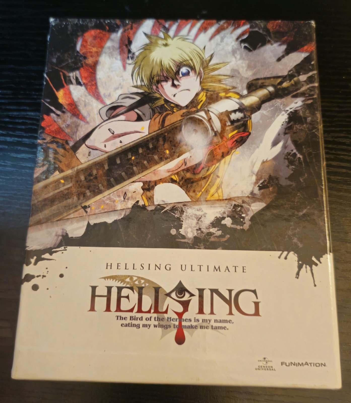 Funimation Hellsing Ultimate Blu-ray/DVD Combo Vol I-IV & V-VIII ULTRA RARE
