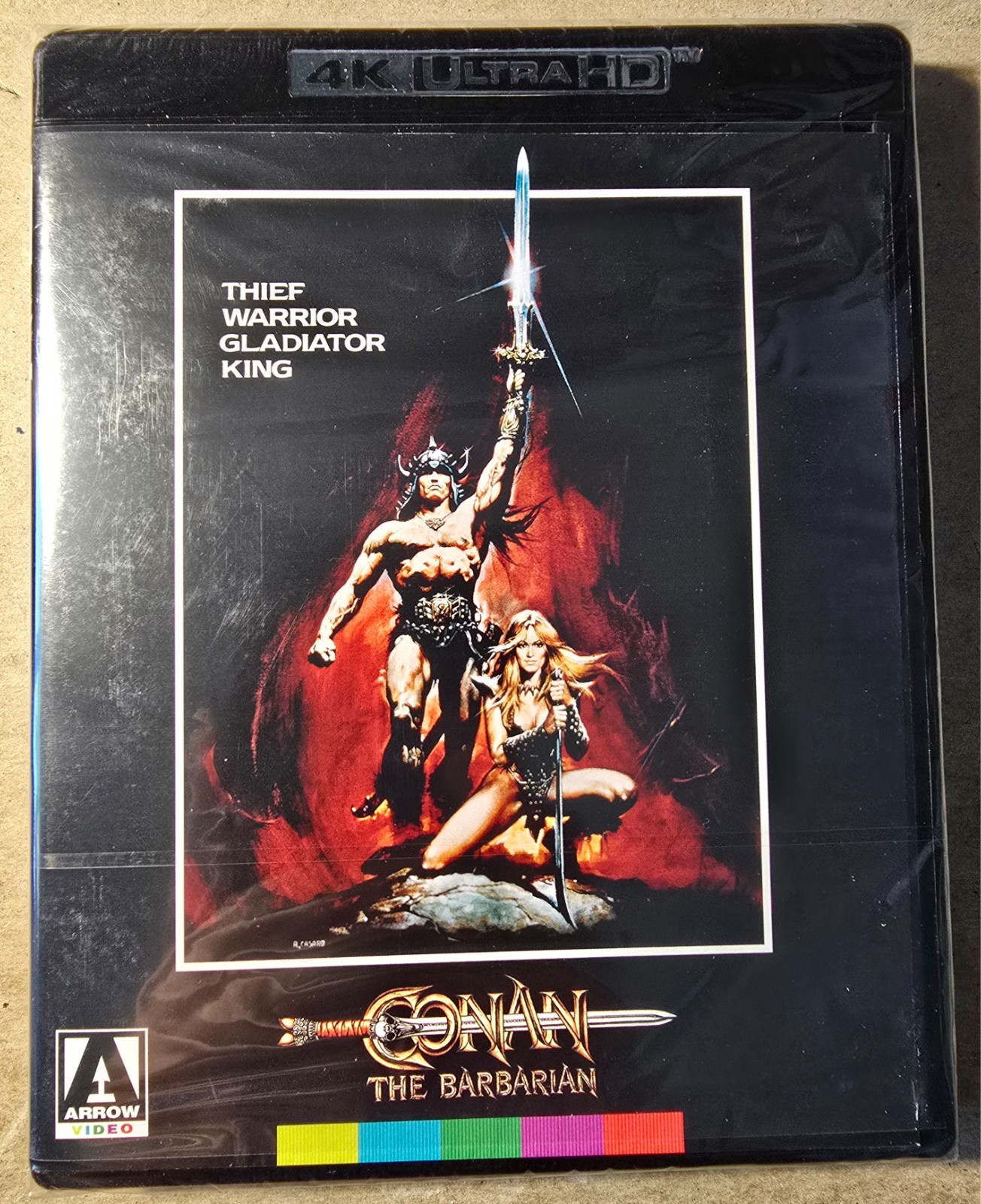 Conan The Barbarian (1982 4k UHD{1 Movie–3 Cuts} Arnold Schwarzenegger BRAND NEW