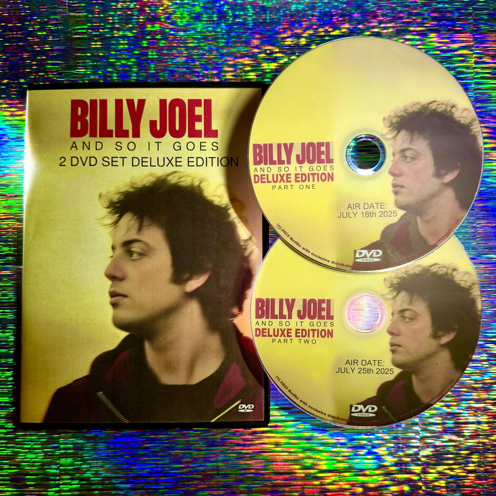 BILLY JOEL And So It Goes DELUXE EDITION 2 DVD Set + 2022 DOCUMENTARY NEW SEALED