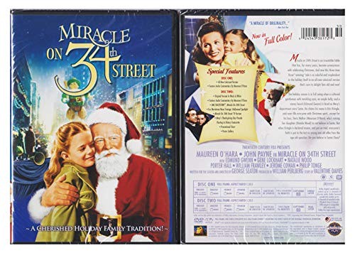 Miracle on 34th Street DVD – VERY GOOD