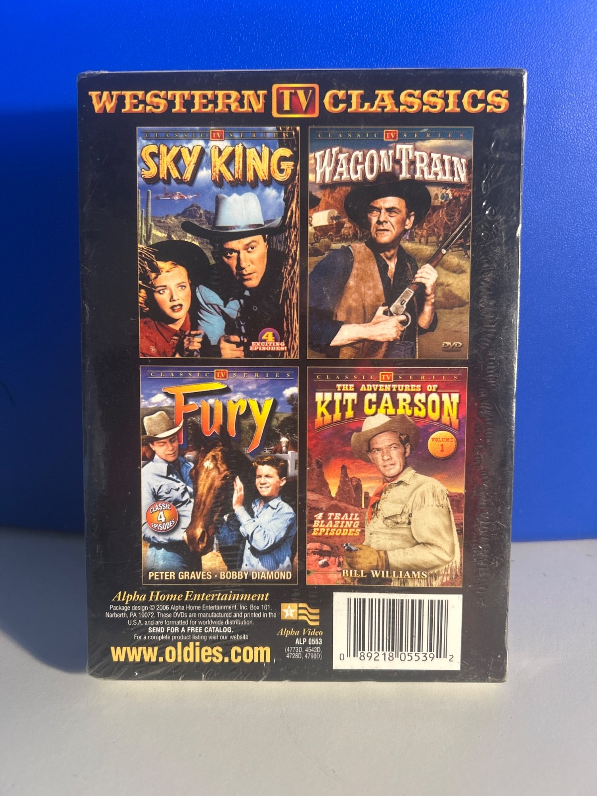 TV Western Classics (4-DVD set) …………BRAND NEW & SEALED!