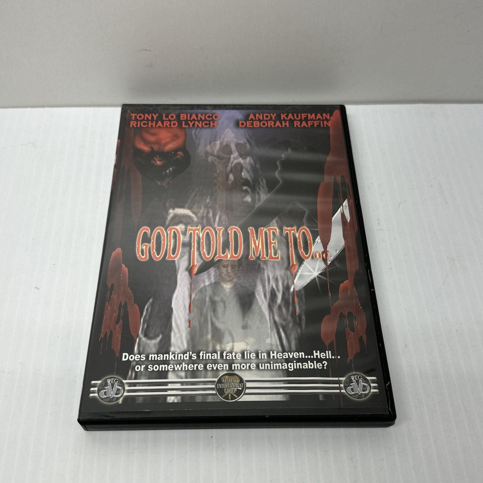 God Told Me To (DVD, 2004)Tony LoBianco, Richard Lynch. 91min, R rated.