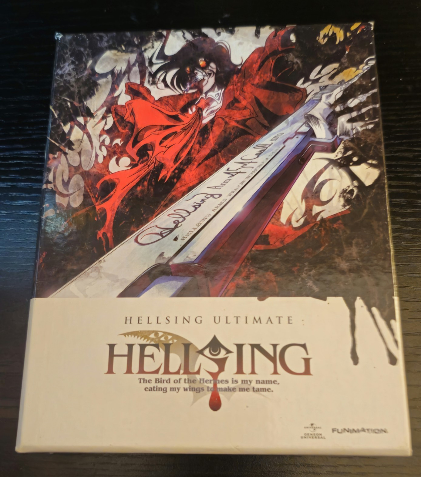 Funimation Hellsing Ultimate Blu-ray/DVD Combo Vol I-IV & V-VIII ULTRA RARE
