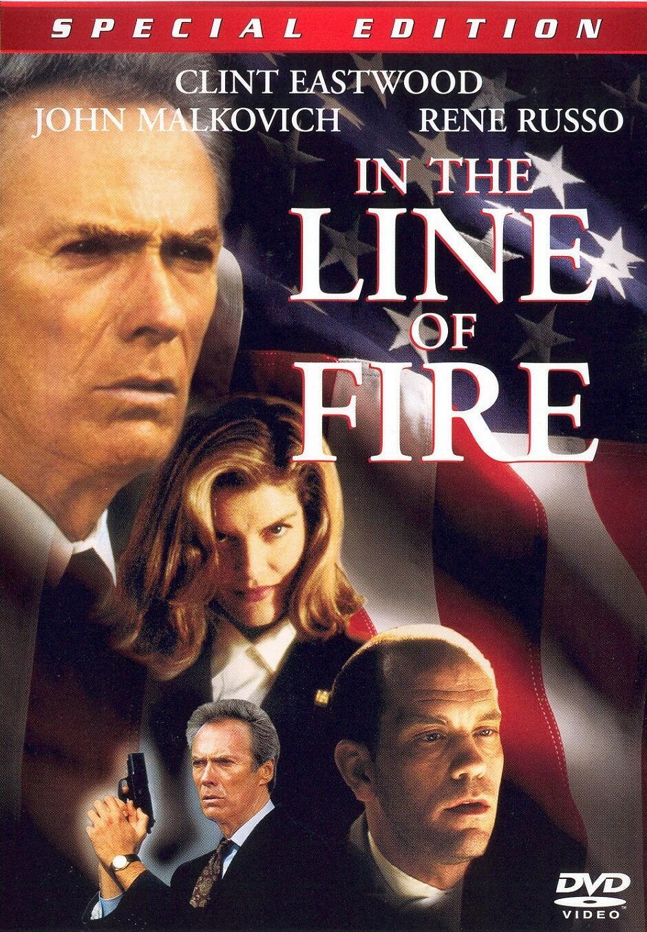 In The Line of Fire (DVD, 2001, Special Edition) NEW