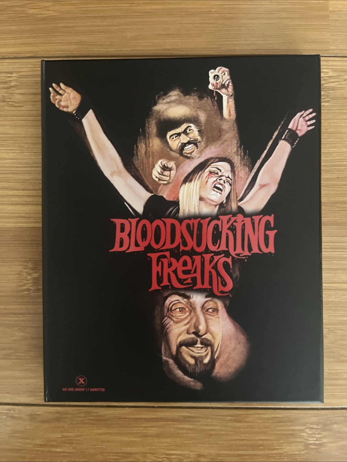BLOODSUCKING FREAKS 4KUHD/BLU-RAY W/ HARD REVERSIBLE MAGNETIC CLASP SLIPCOVER