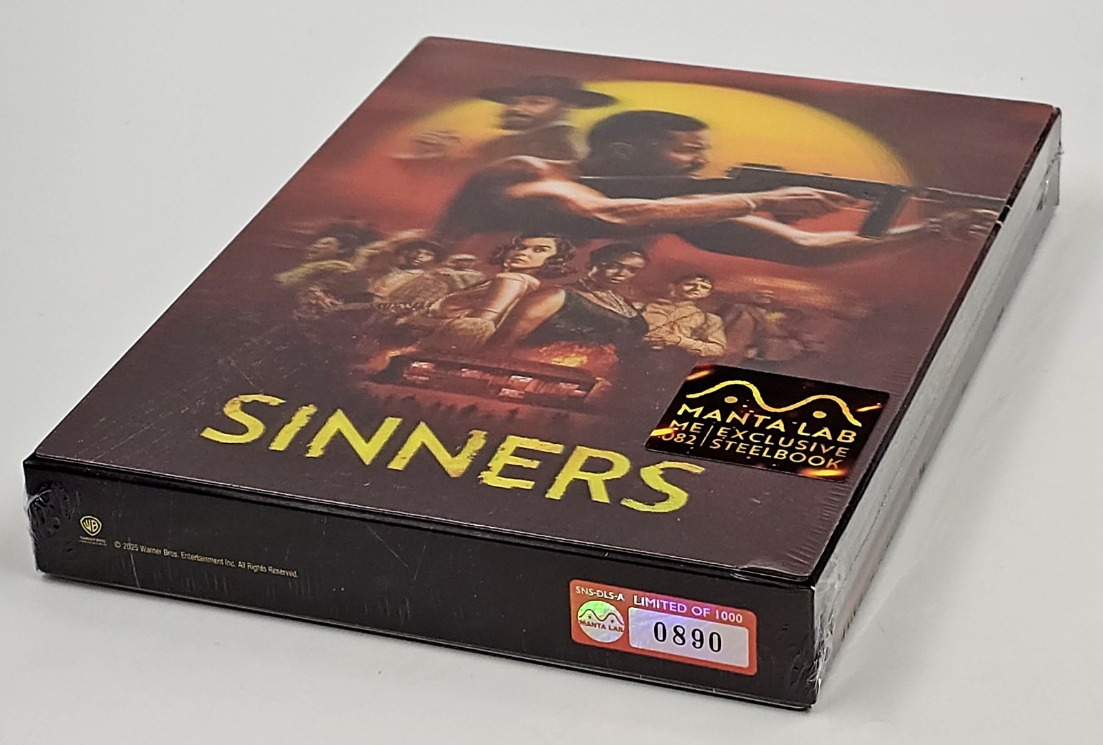 SINNERS [4K UHD + 2D] BLU-RAY STEELBOOK [MANTA LAB] [COLLECTONG] DOUBLE LENTI A