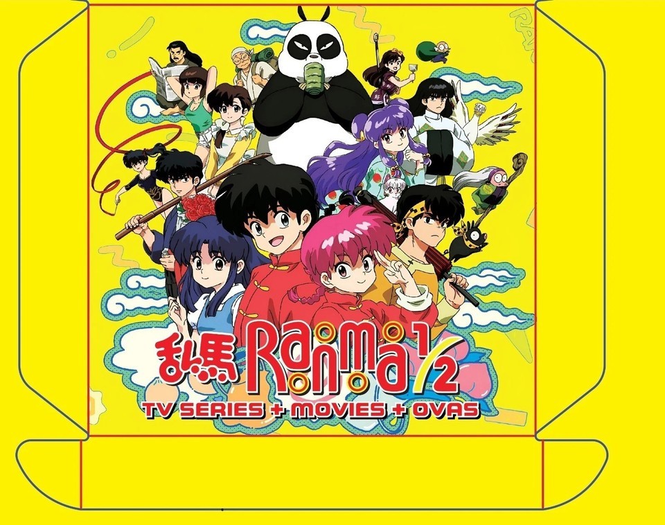 Ranma 1/2 Complete Series (Vol.1-161 END & 12 Ova) Anime DVD [English Dub] NEW