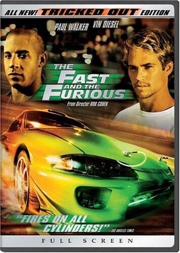 The Fast and the Furious (Full Screen Tricked Out Edition) – DVD – VERY GOOD