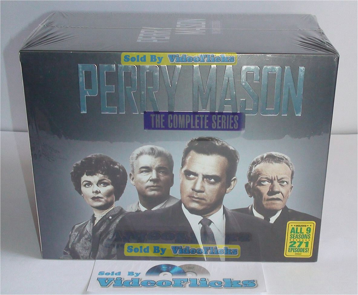 Perry Mason The Complete Series Seasons 1-9 DVD 72-Disc Box Set New Sealed
