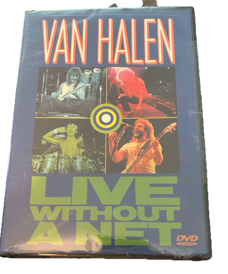 Van Halen Live Without A Net DVD 1986 Live Concert 90 Minutes Sealed New