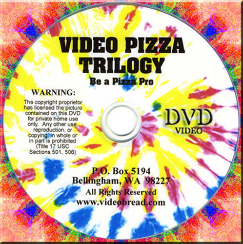 PIZZA Baking Making Cooking Class 2DVDs 137 min : 0/All, Rated G Educational DVD