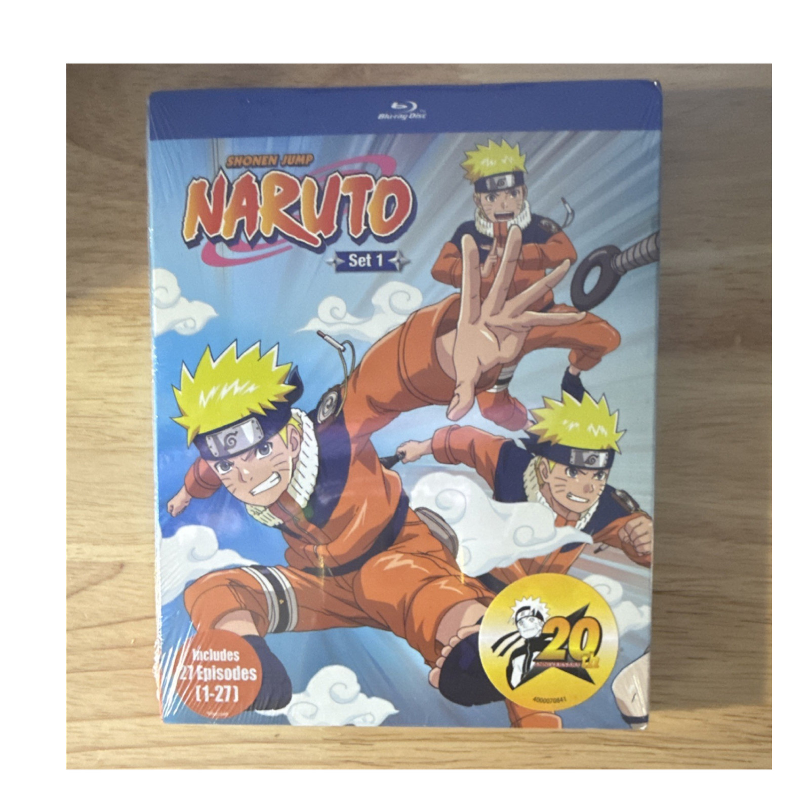 Viz Media Naruto Set 1 Season 1 Blu-ray Episodes 1-27 English/Japanese Sub