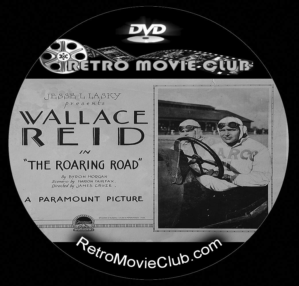 The Roaring Road (1919) Comedy, Drama, Sport, Silent Movie DVD