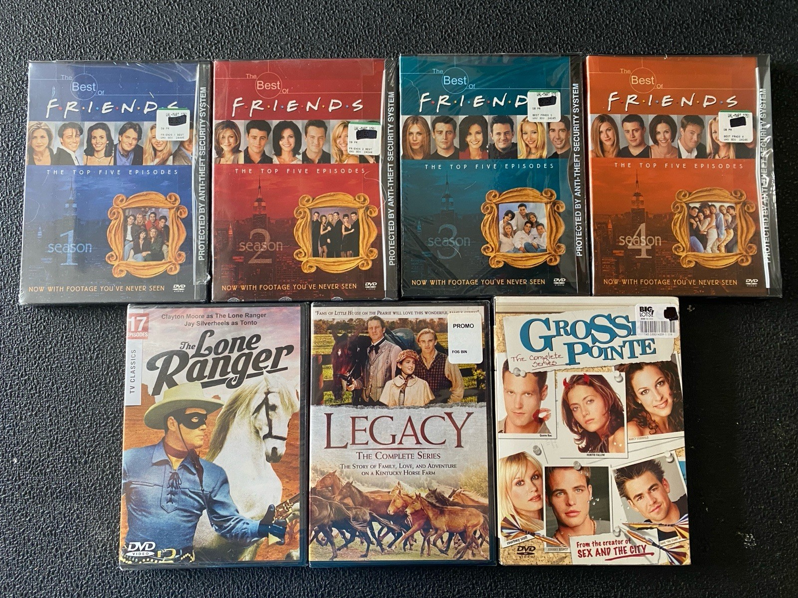 Mixed Genre Movies and TV Shows Complete Series NEW and SEALED (Lot of 15)