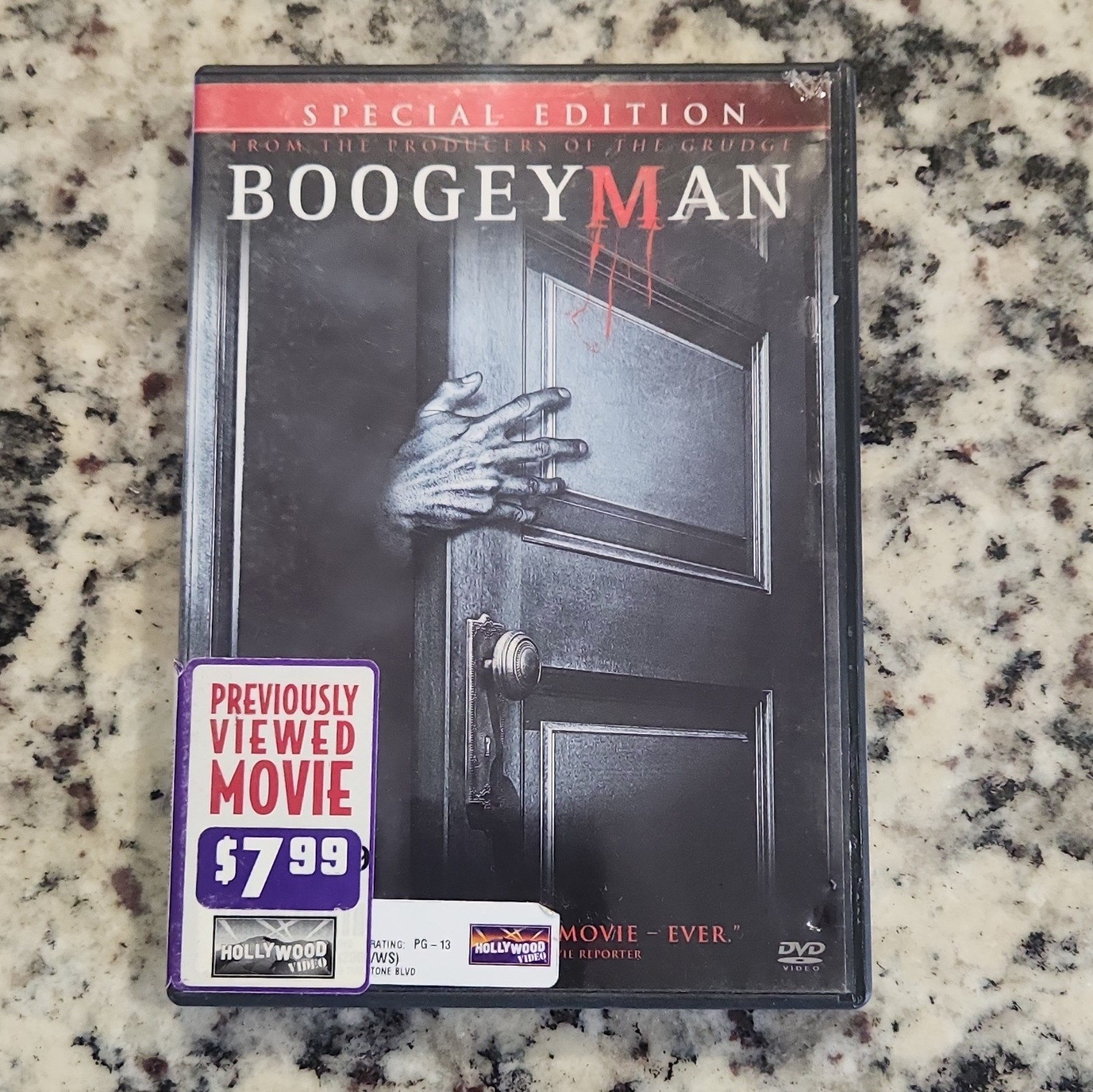 Sony Pictures Boogeyman Special Edition DVD PG-13 2005 89 Min Deleted Scenes