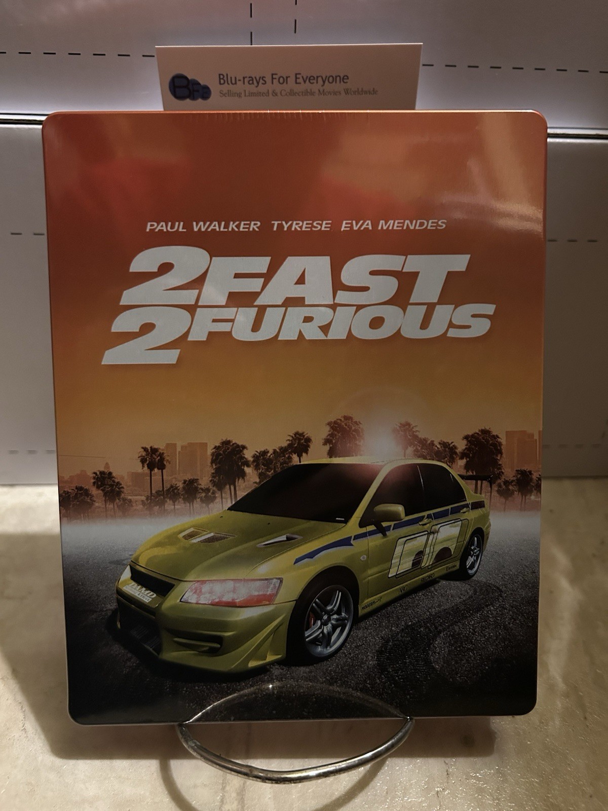 NEW 2 Fast 2 Furious SteelBook Blu-ray (Czech)[2003] No Dent – Ships Next Day