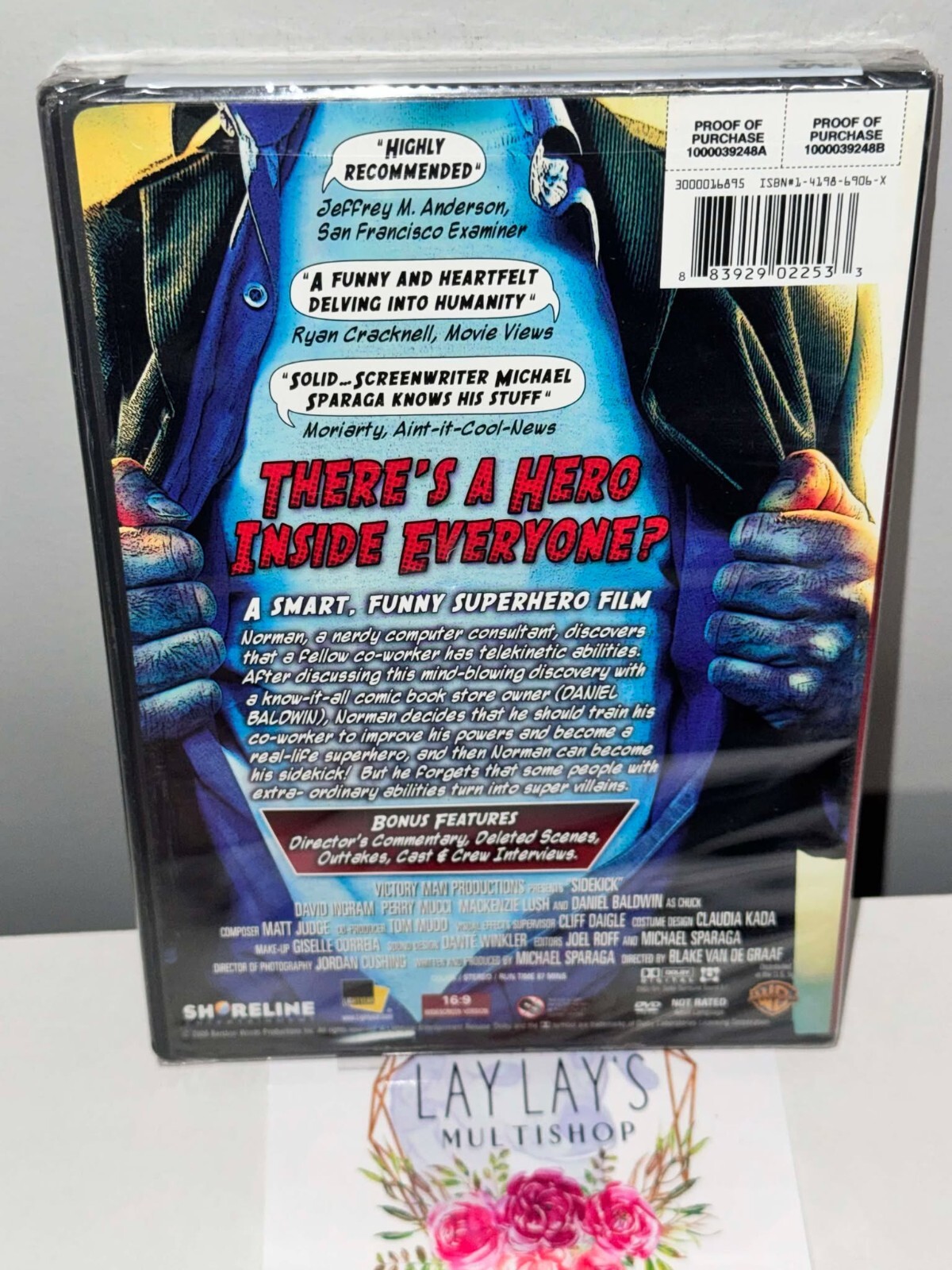 Sidekick DVD Widescreen – Not Rated – David Ingram, Perri Mucci BRAND NEW *9