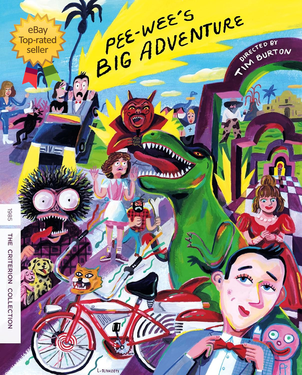 New 4K Digital Pee Wee’S Big Adventure (The Criterion Collection) [Blu-Ray]