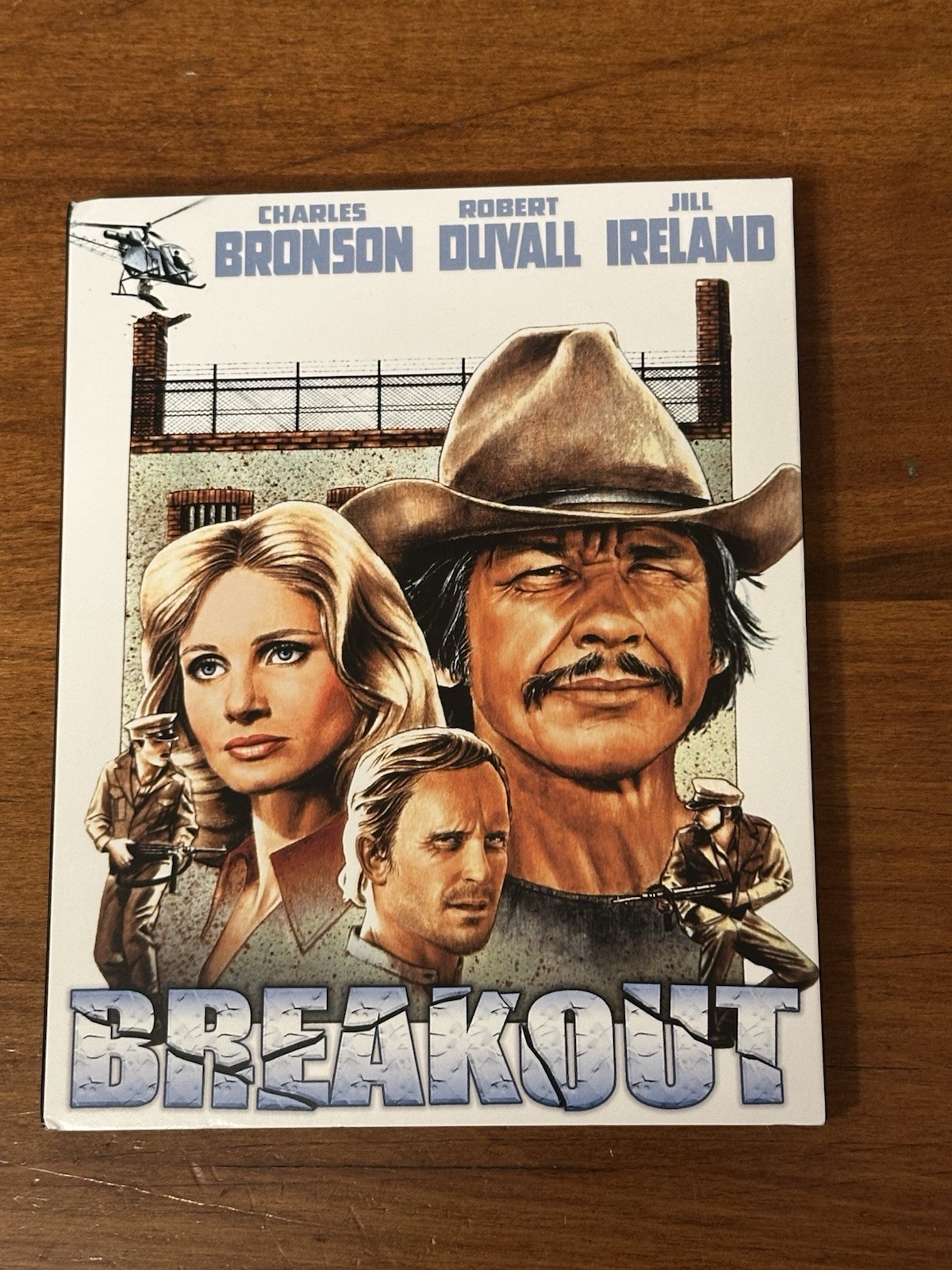 Breakout (Blu-ray, 1975) Charles Bronson With Slipcover Kino Lorber Like New