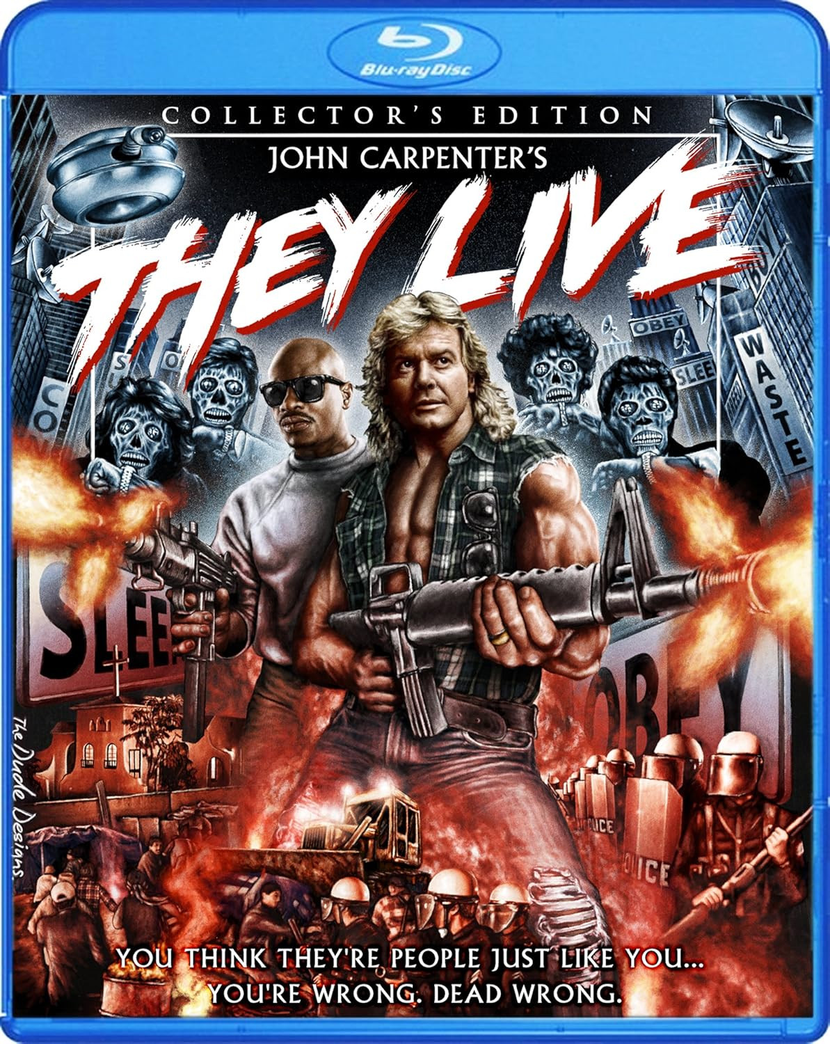 THEY LIVE New Sealed Blu-ray Collector’s Edition John Carpenter