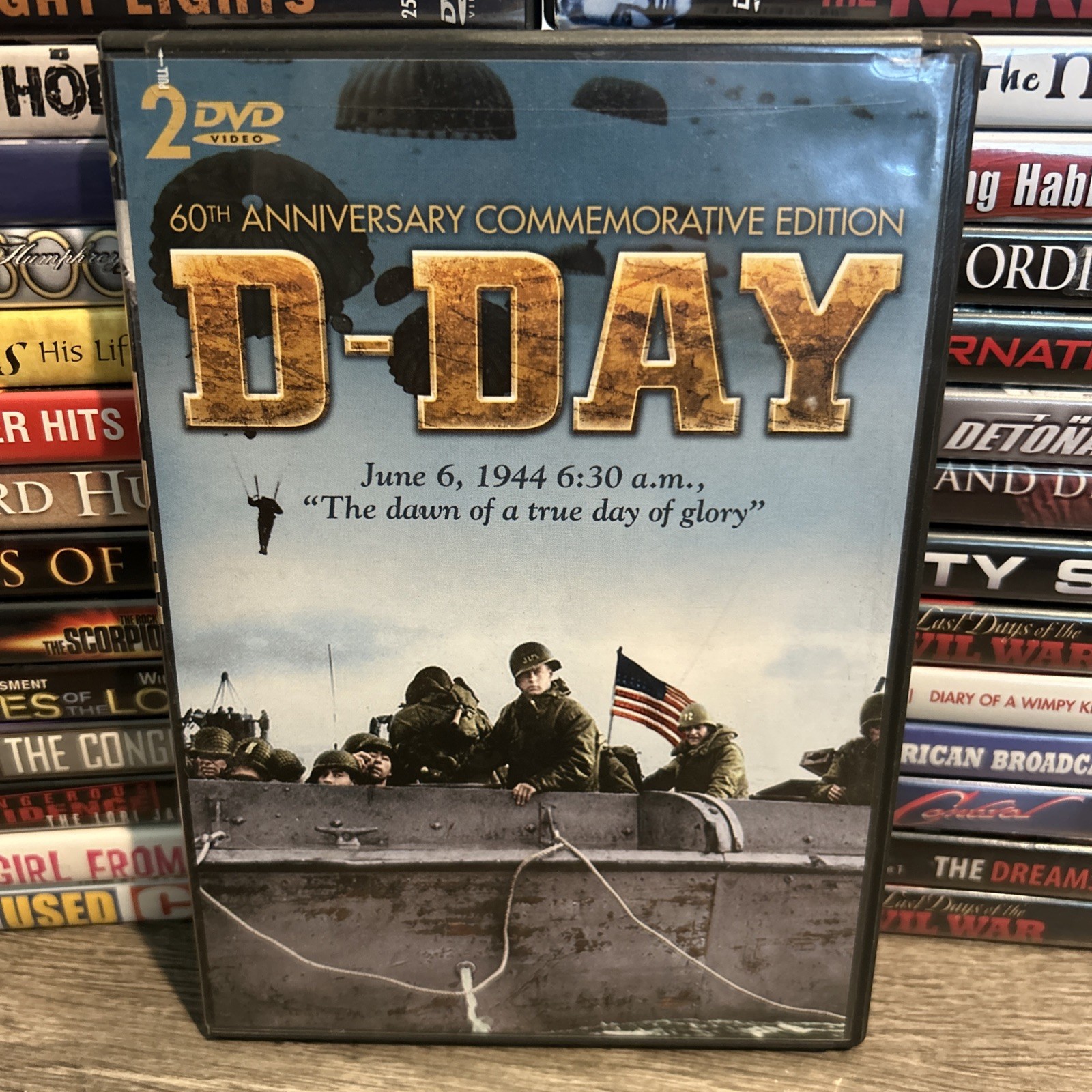 D Day 60th Anniversary Commemorative Edition 2 DVD Set – Buy 2 Get 1 Free-Q
