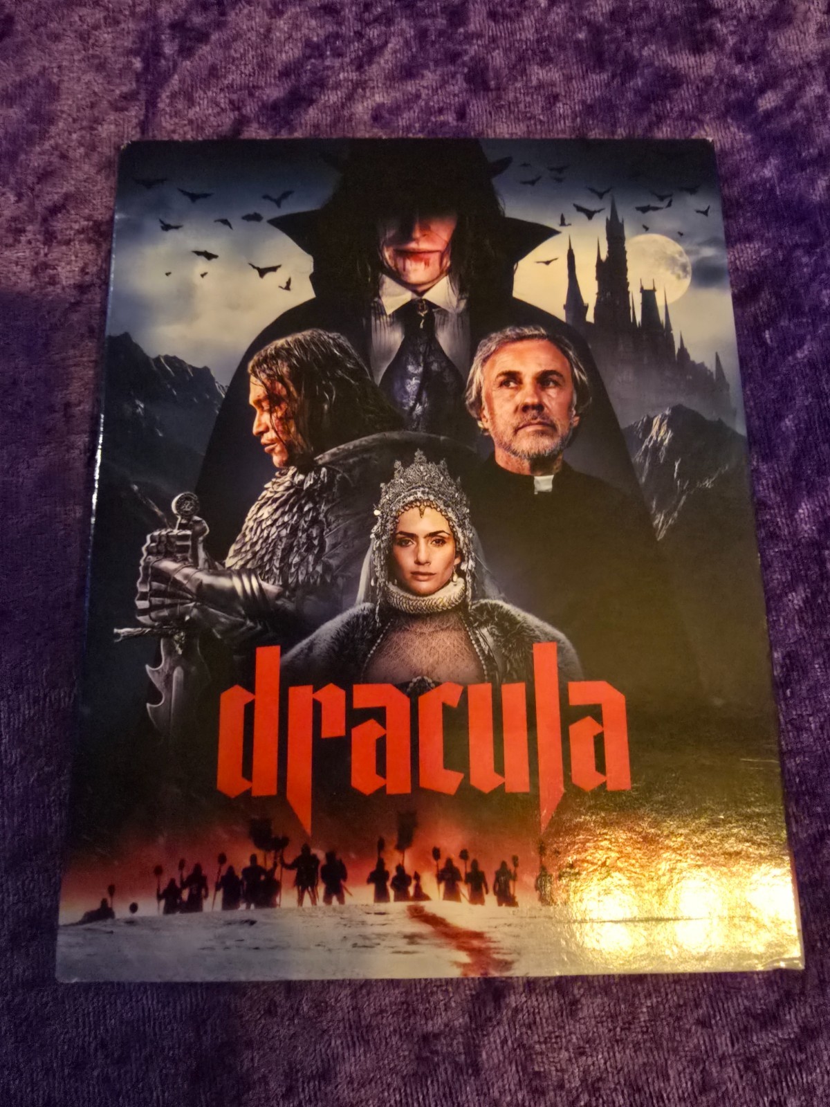 Dracula (Blu-ray, 2025) w Slipcover Christoph Waltz Zoe Bleu Horror