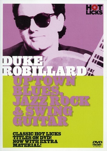 Duke Robillard Uptown Blues Jazz Rock and Swing Guitar DVD – Very Good – Guarant
