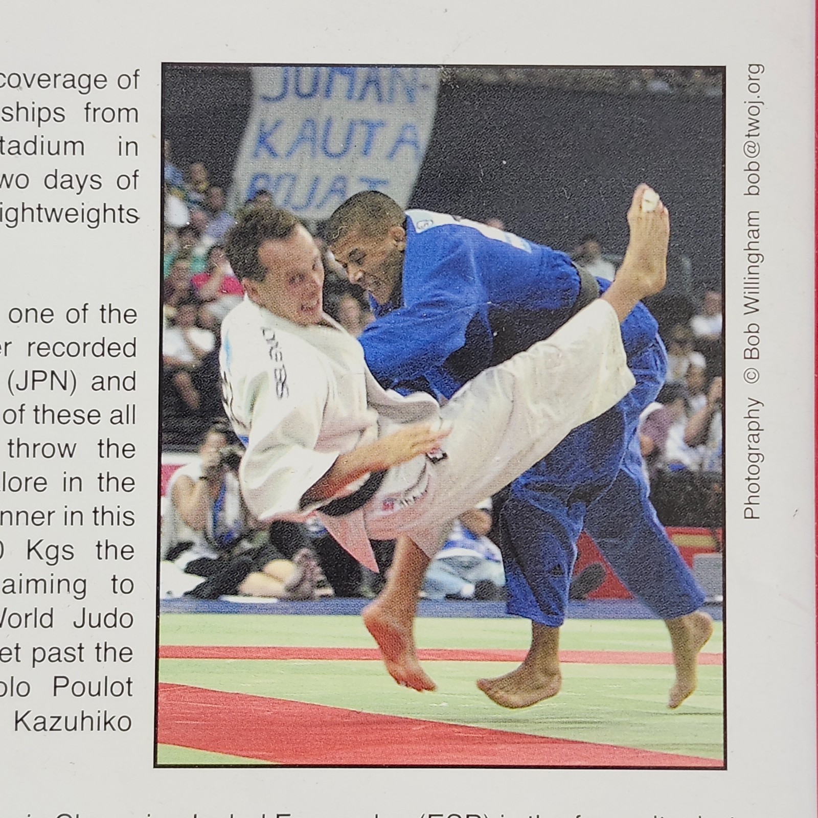 Olympic Judo Championship 2001 Munich Germany Pt 1-2 DVD Unisex Neil Adams IJF