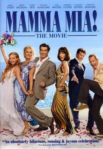 Mamma Mia! (DVD, 2008, Widescreen) – **DISC ONLY – NO CASE**