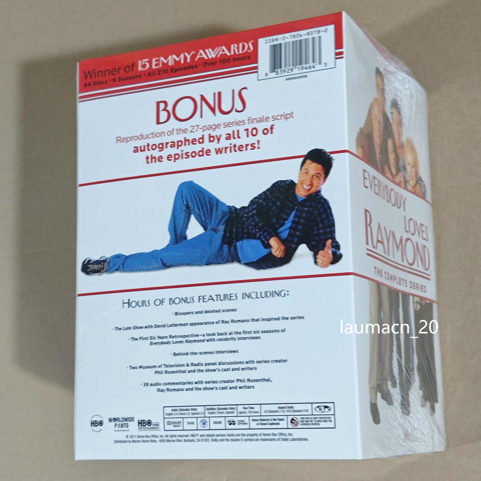 Everybody Loves Raymond The Complete Series 1-9 DVD 44-discs box set collection