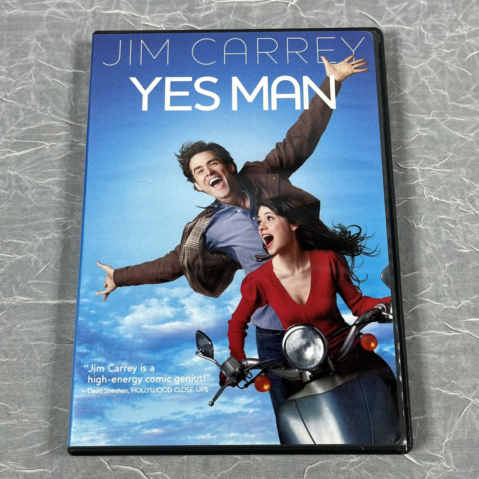 Yes Man DVD 2008 Jim Carrey Comedy Full Screen Widescreen