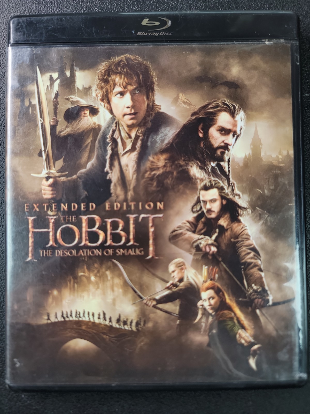 The Hobbit: the Desolation of Smaug (Extended Edition) (Blu-ray, 2013) 3 Disc