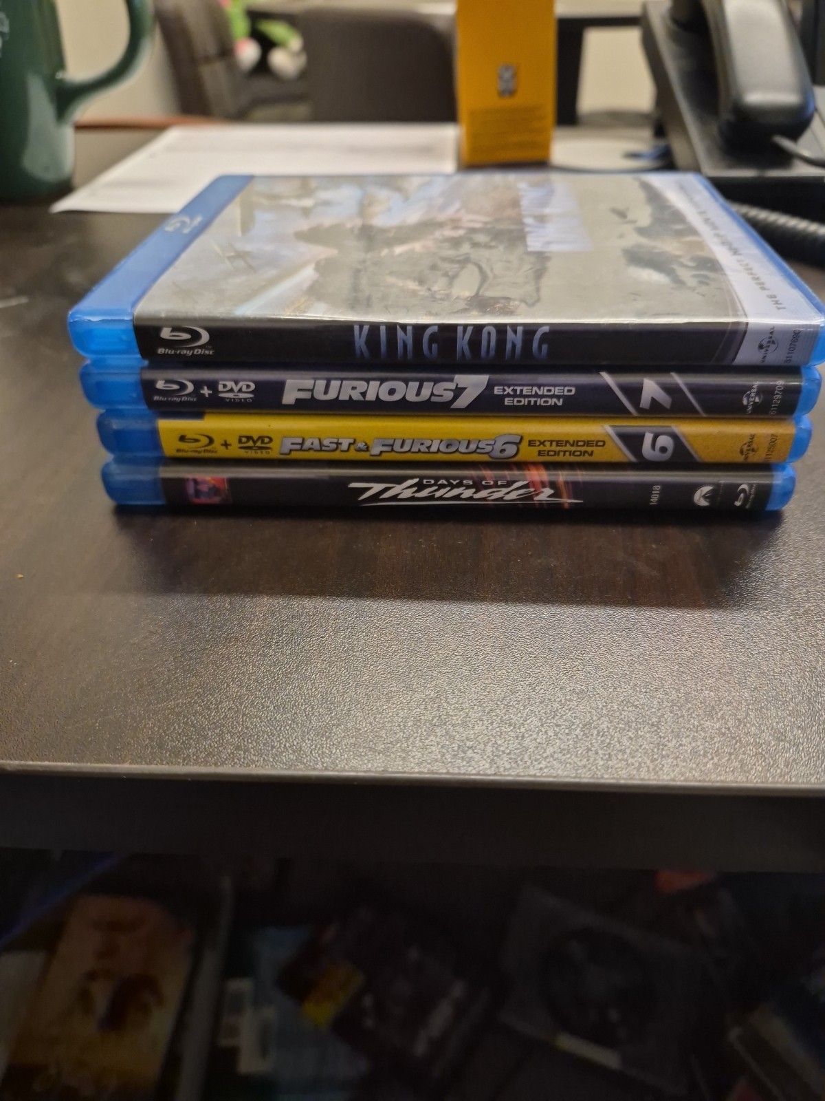 Blu-Ray Disc Movies. Lot Of 4 Various Titles