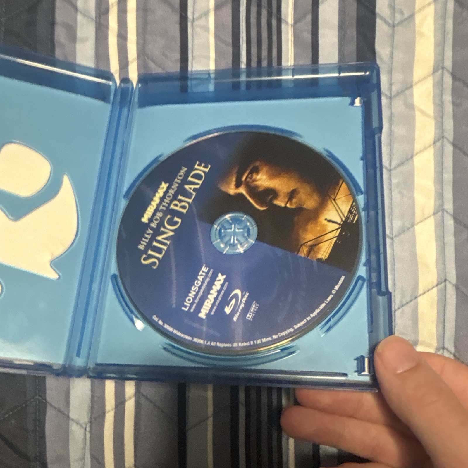 Sling Blade Blu-ray Miramax Billy Bob Thornton OOP RARE