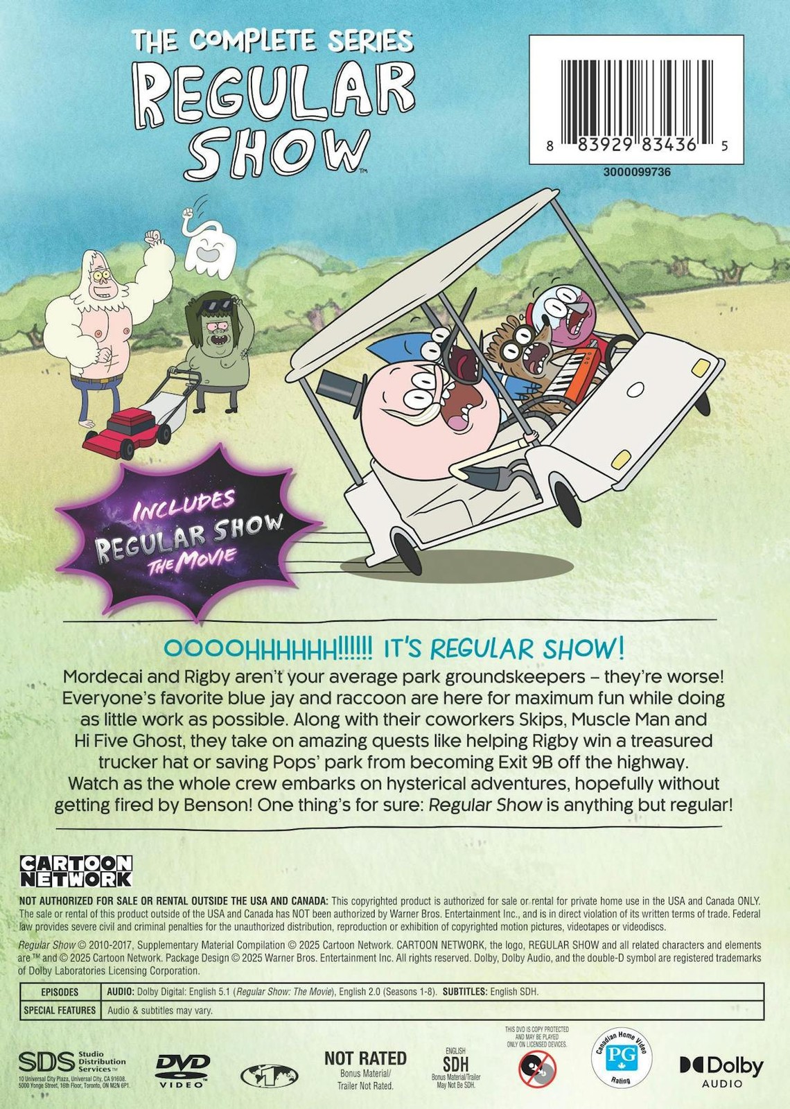 Regular Show The Complete Series DVD NEW
