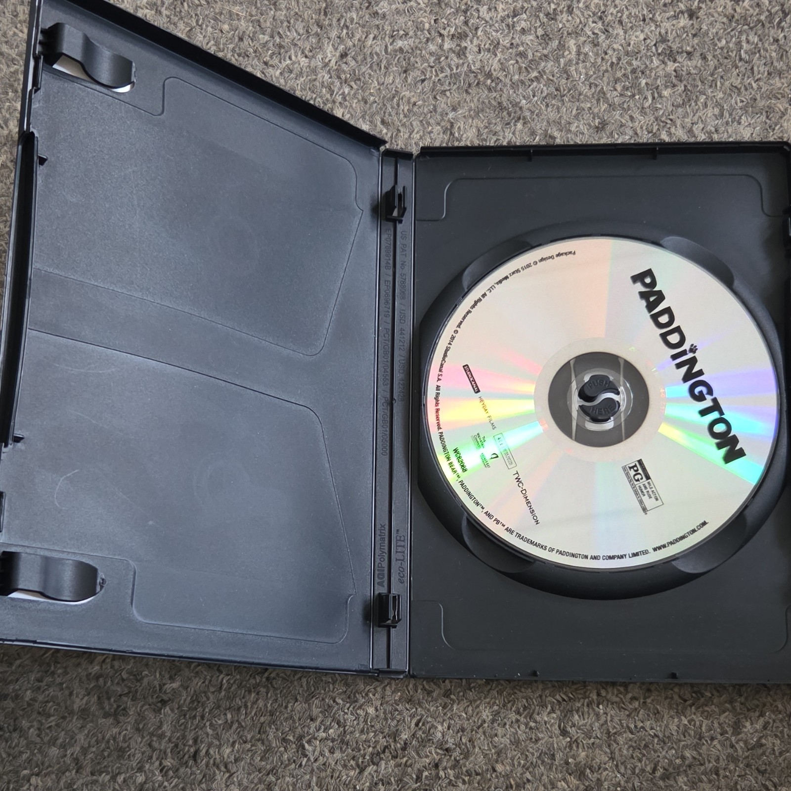 StudioCanal Paddington DVD Anamorphic Widescreen NTSC PG 95 Min 2014