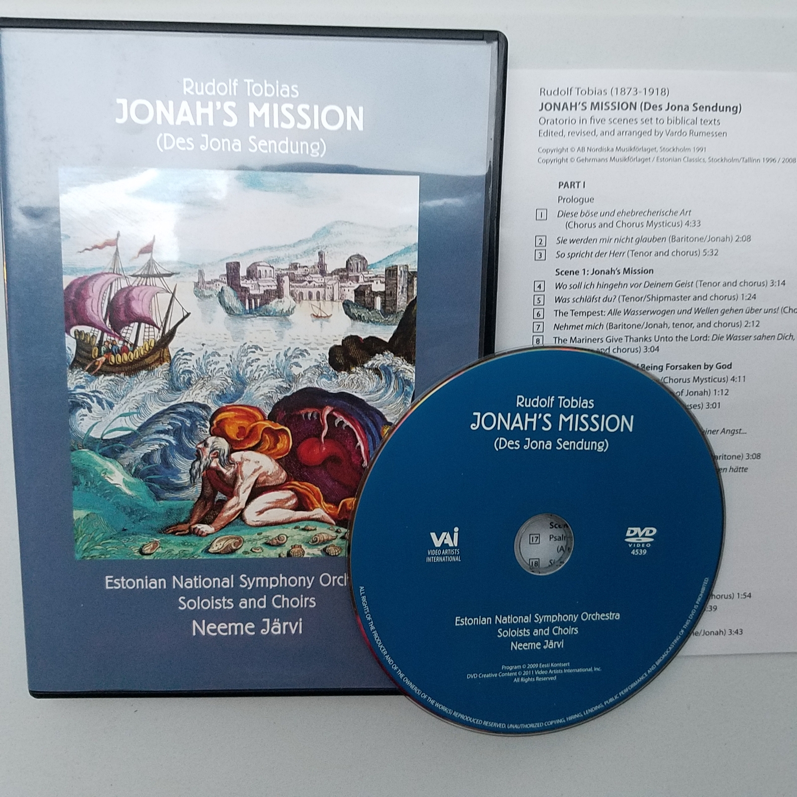 Rudolf Tobias: Jonah’s Mission (Des Jona Sendung) [DVD]