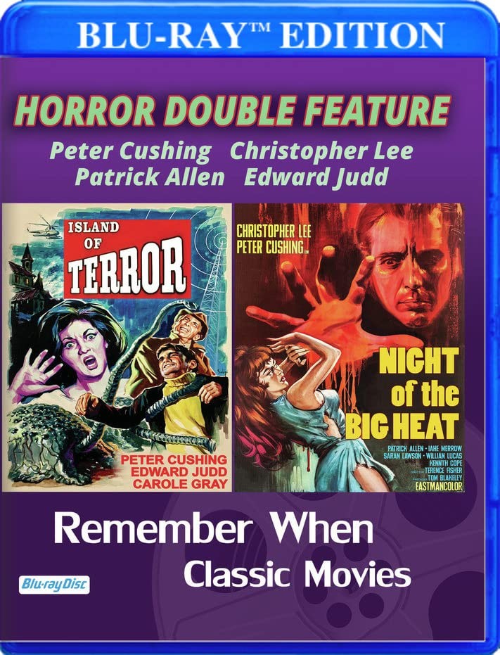 Horror Double Feature – Island of Terror & Night of the Big Heat (Blu-ray)
