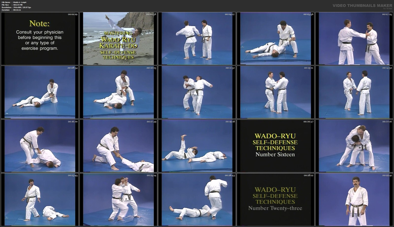 Wado Ryu Karate starring David Deaton (6 DVD Set)