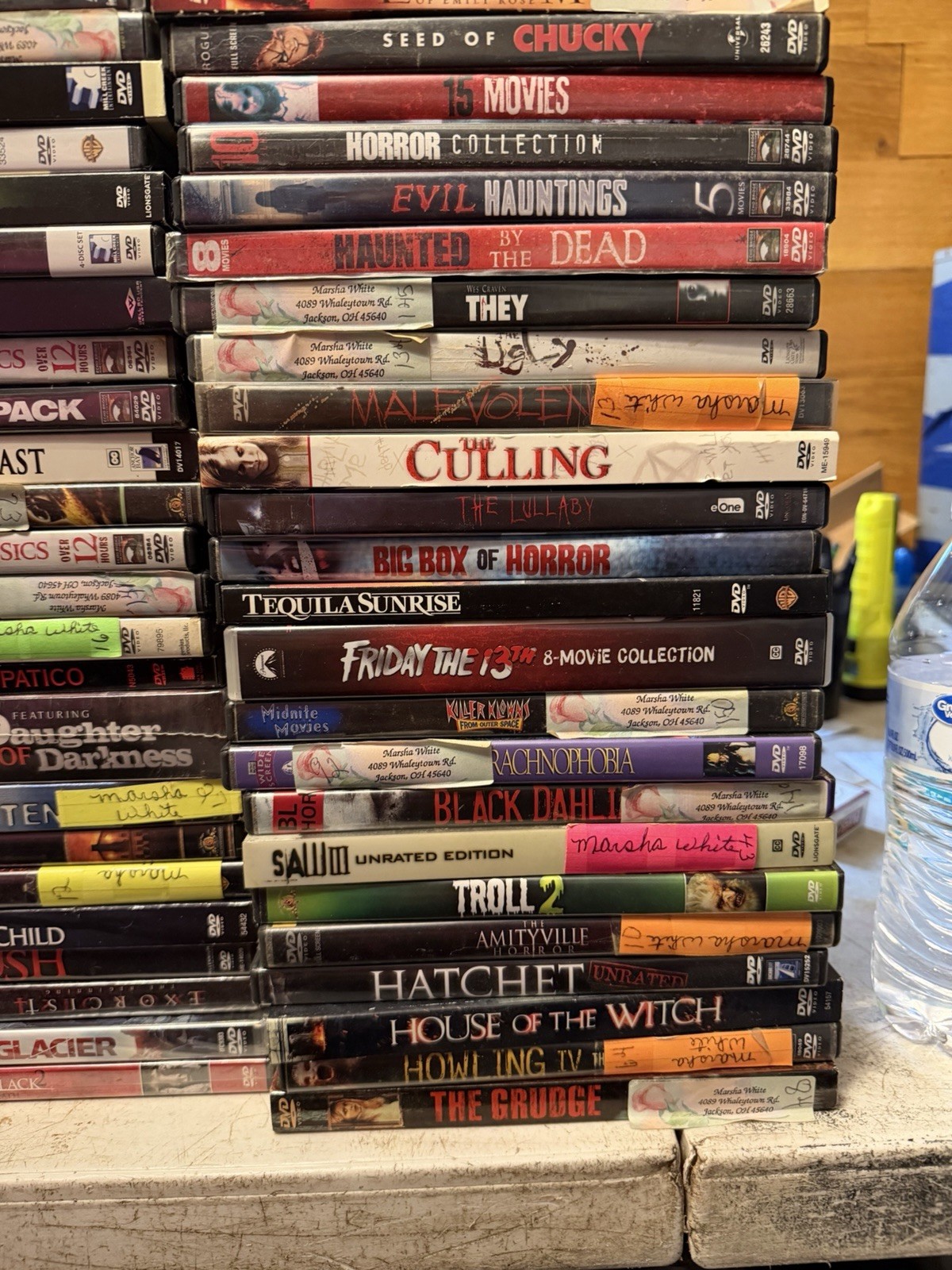 Lot of 133 Thriller Suspense Horror Terror Sci-fi Complete Sets Some Unopened