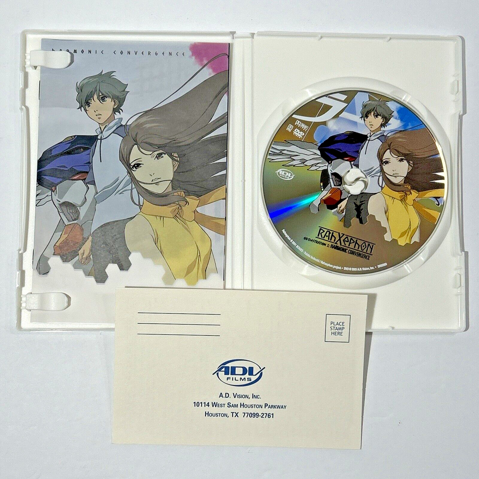 RahXephon Lot of 5 Volumes Orchestration 1 2 3 4 5 ADV Films Tokyo Anime DVD 1-5