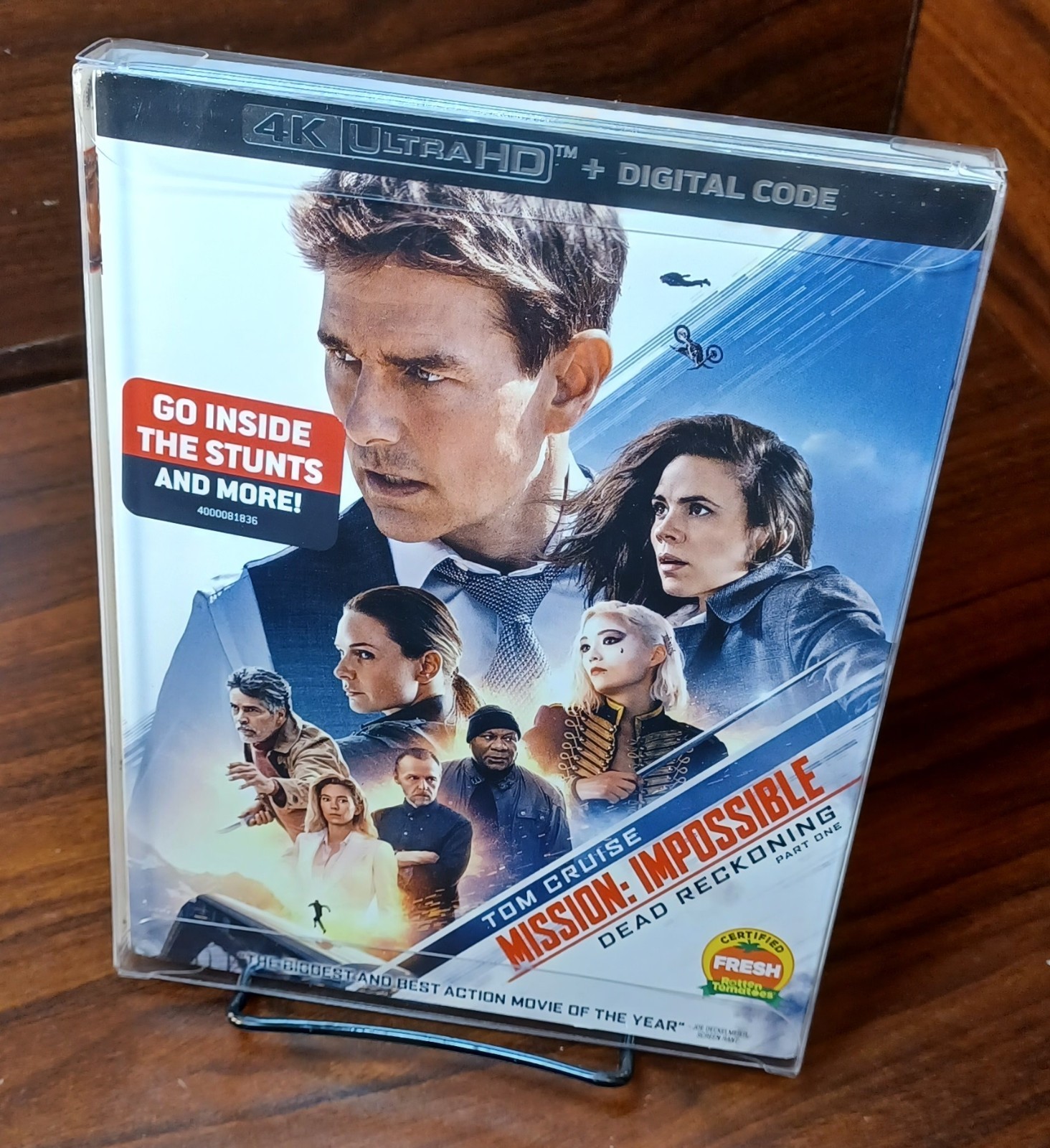 Mission Impossible 7: Dead Reckoning (4K) SLIPCOVER-w/PROTECTIVE SLEEVE-NEW