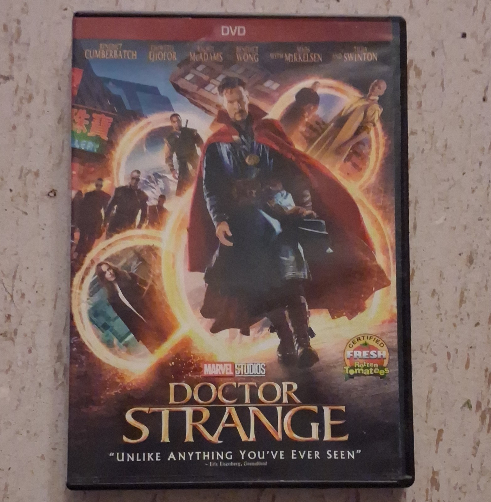 Marvel Studios Doctor Strange DVD PG-13 NTSC 115 Min w/ Case