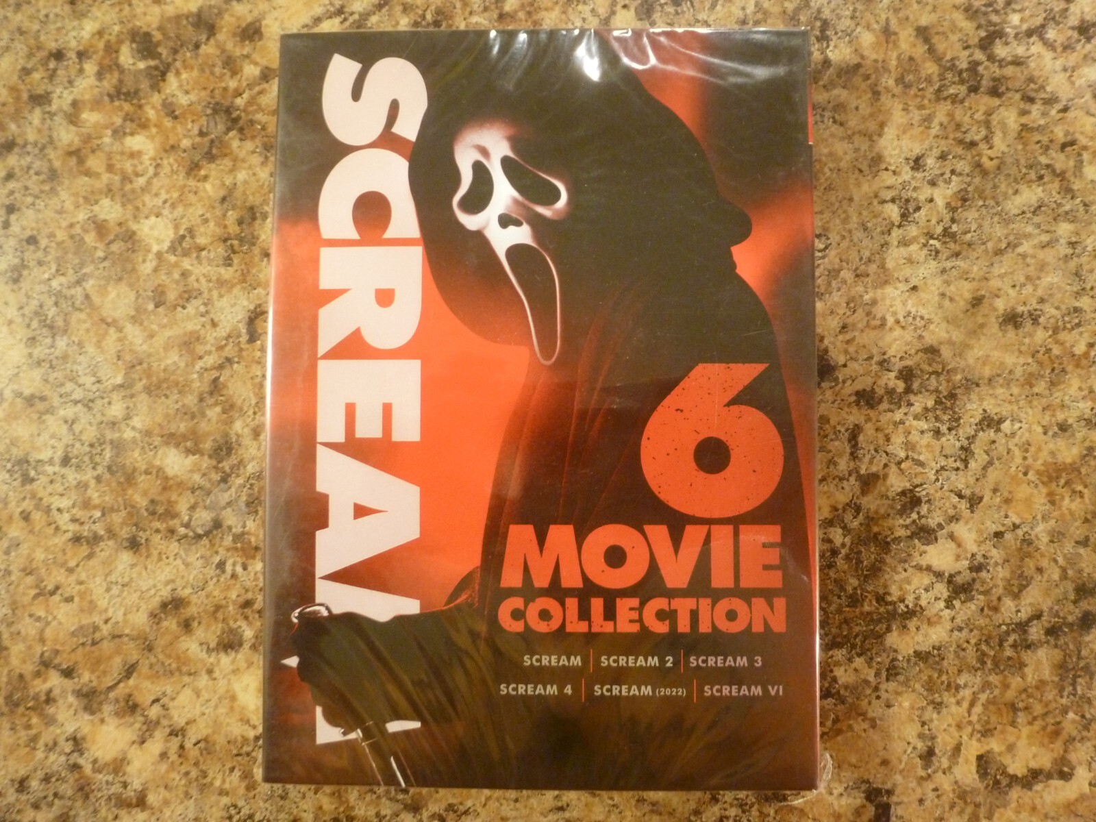 Scream 6-Movie Collection The Complete 1-6 (DVD, 2023, 6-Disc Box Set) New