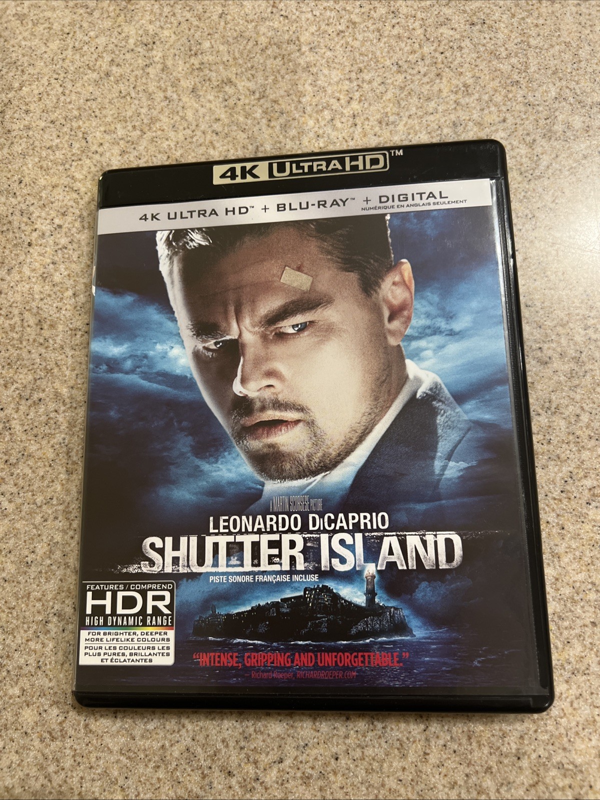 Shutter Island (4K & Blu-ray; No Digital) W/OOP Slipcover (Free US Box Shipping)